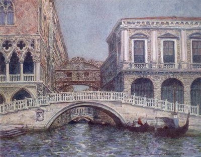 Le Pont des Soupirs et le Pont de Paille - Mortimer Ludington Menpes